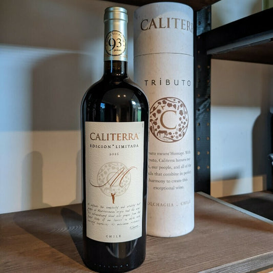 Cadeauverpakking met Caliterra Limited Edition "M"